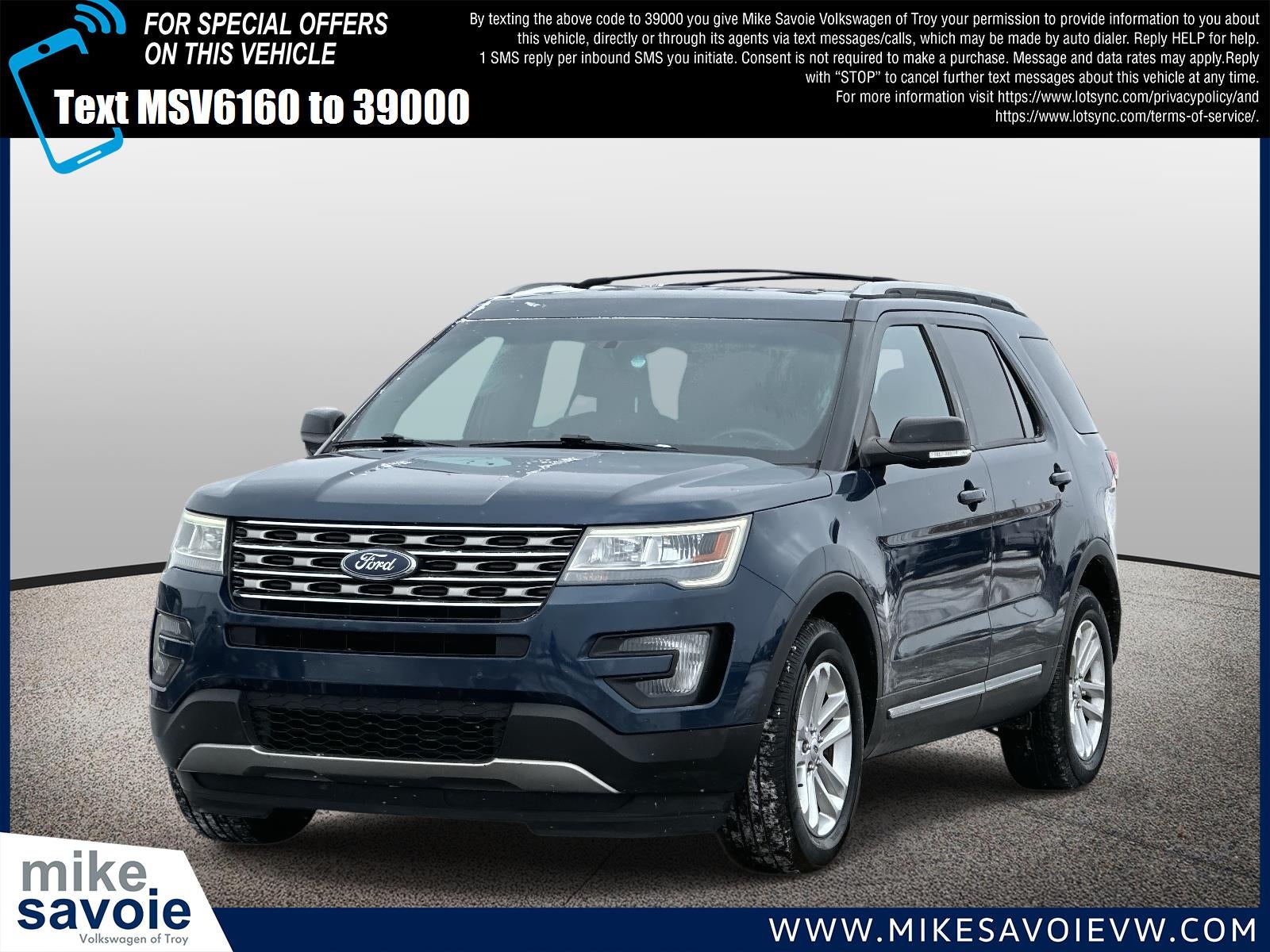 2016 Ford Explorer FWD 4dr XLT