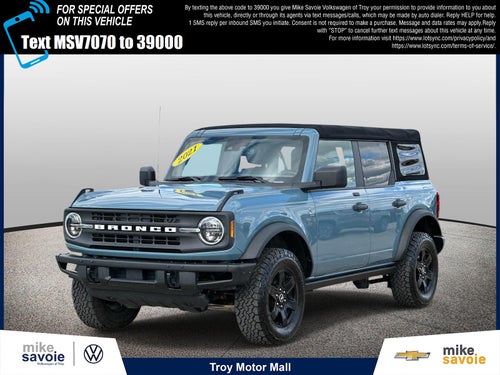 2021 Ford Bronco Black Diamond 4 Door 4x4