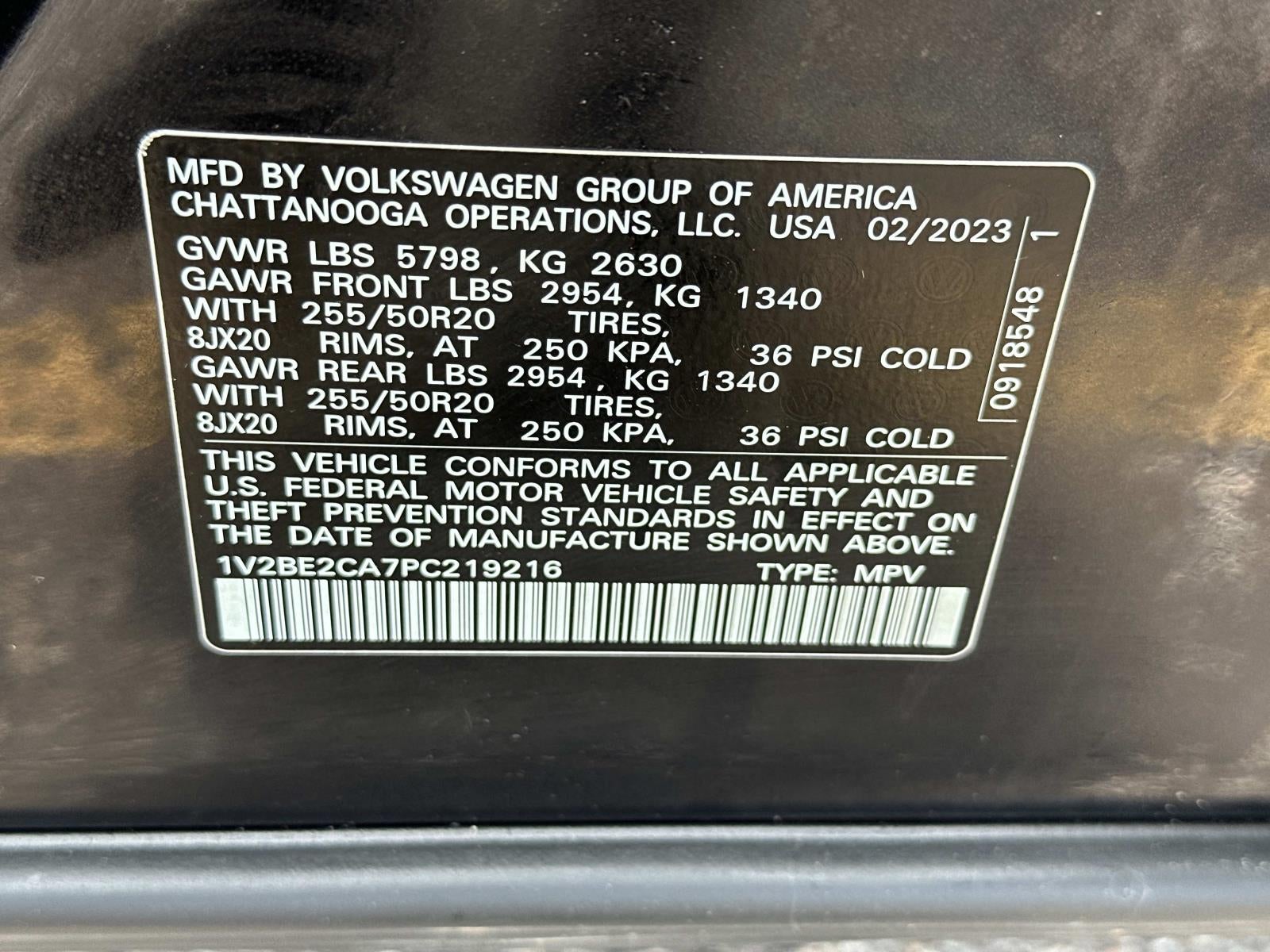 2023 Volkswagen Atlas Cross Sport 3.6L V6 SEL 4MOTION