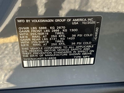 2026 Volkswagen Atlas 2.0T Peak Edition