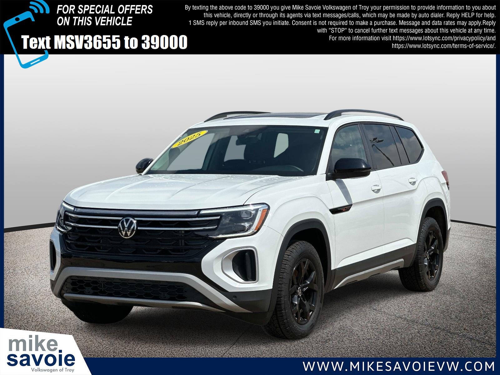 2025 Volkswagen Atlas 2.0T Peak Edition 4MOTION