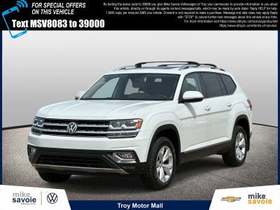 2018 Volkswagen Atlas 3.6L V6 SEL 4MOTION