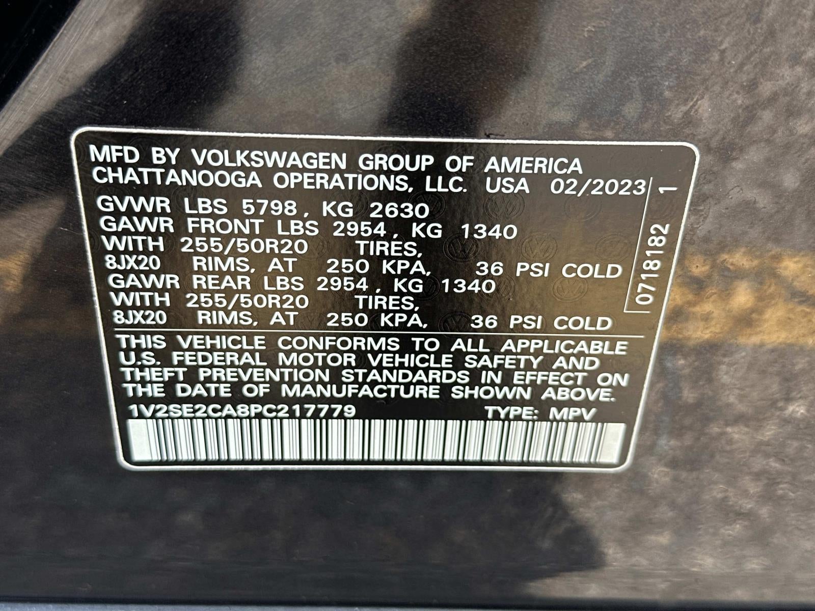 2023 Volkswagen Atlas Cross Sport 3.6L V6 SEL 4MOTION