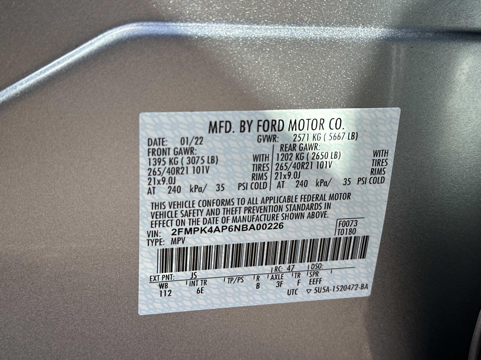 2022 Ford Edge ST AWD