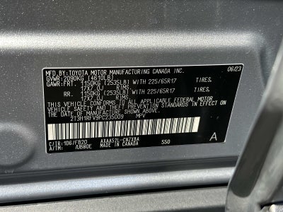 2023 Toyota RAV4 LE FWD (Natl)