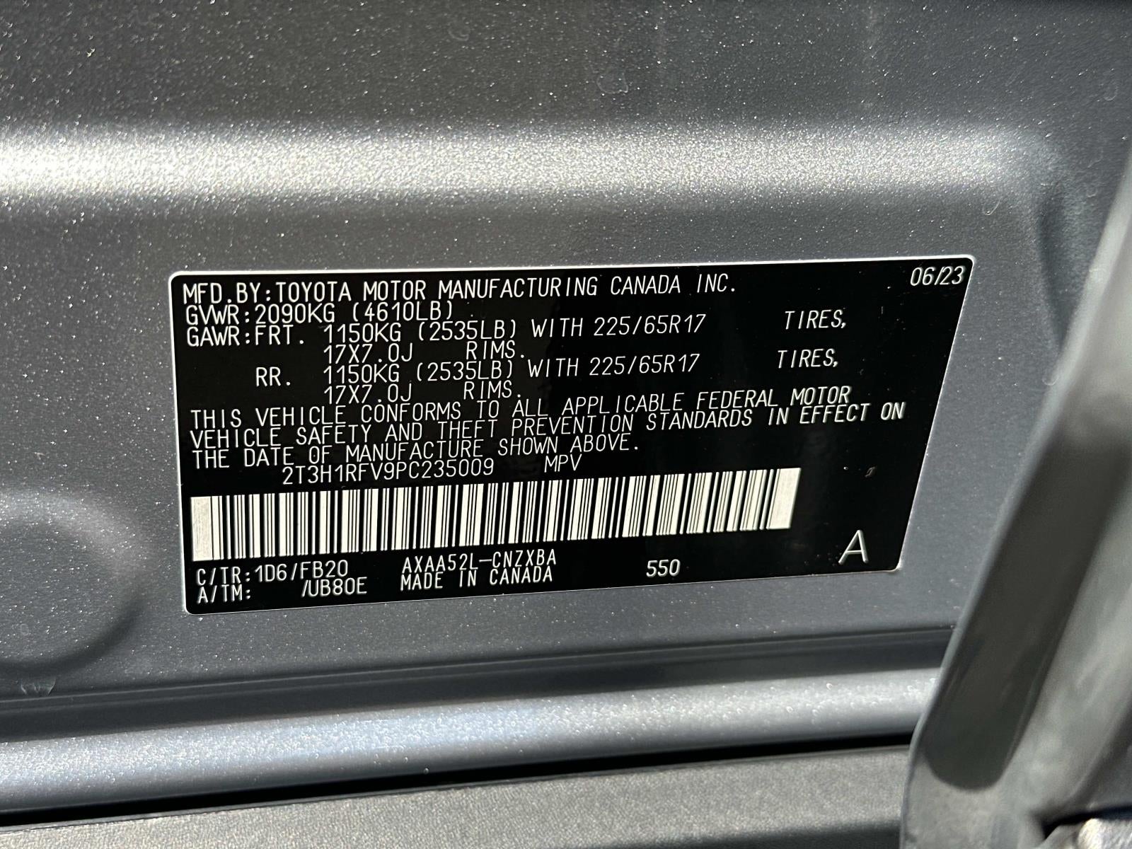 2023 Toyota RAV4 LE FWD (Natl)