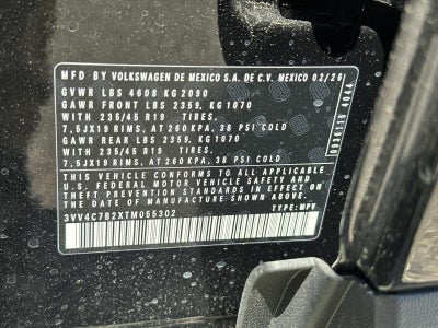 2026 Volkswagen Taos SEL 4MOTION