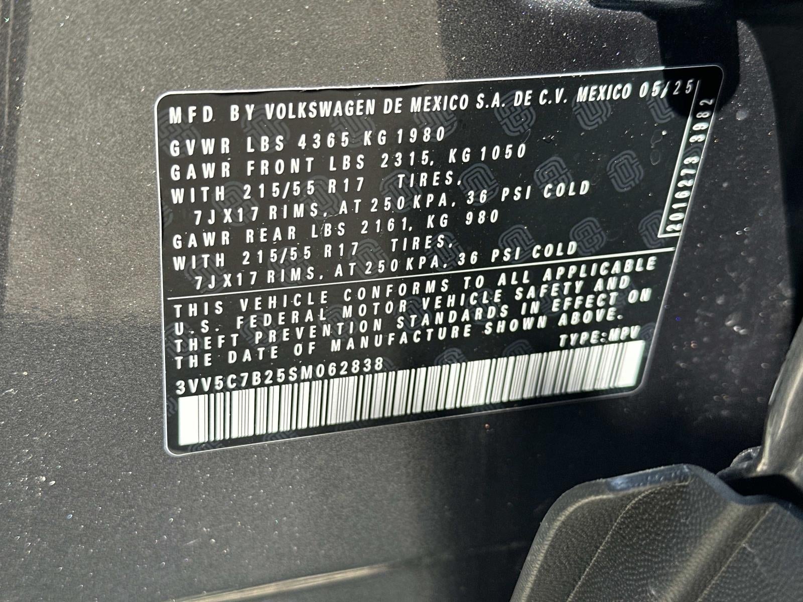 2025 Volkswagen Taos S FWD
