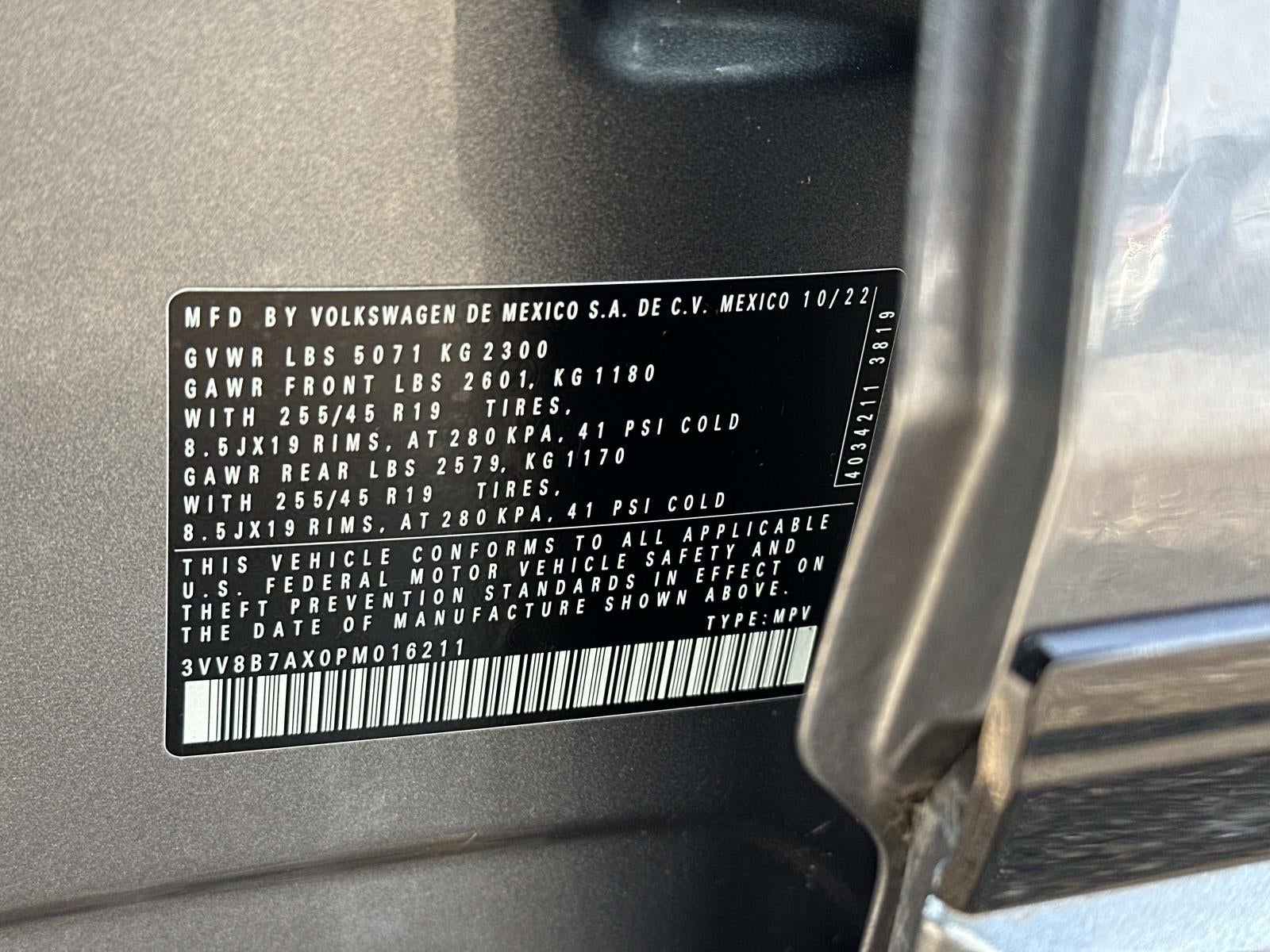 2023 Volkswagen Tiguan 2.0T SE R-Line Black 4MOTION