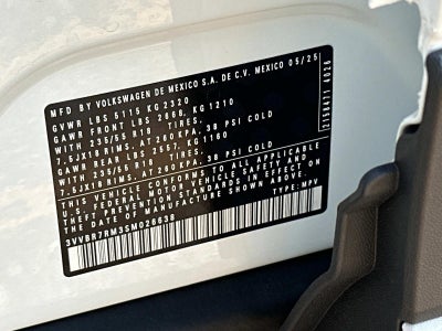 2025 Volkswagen Tiguan 2.0T S 4MOTION