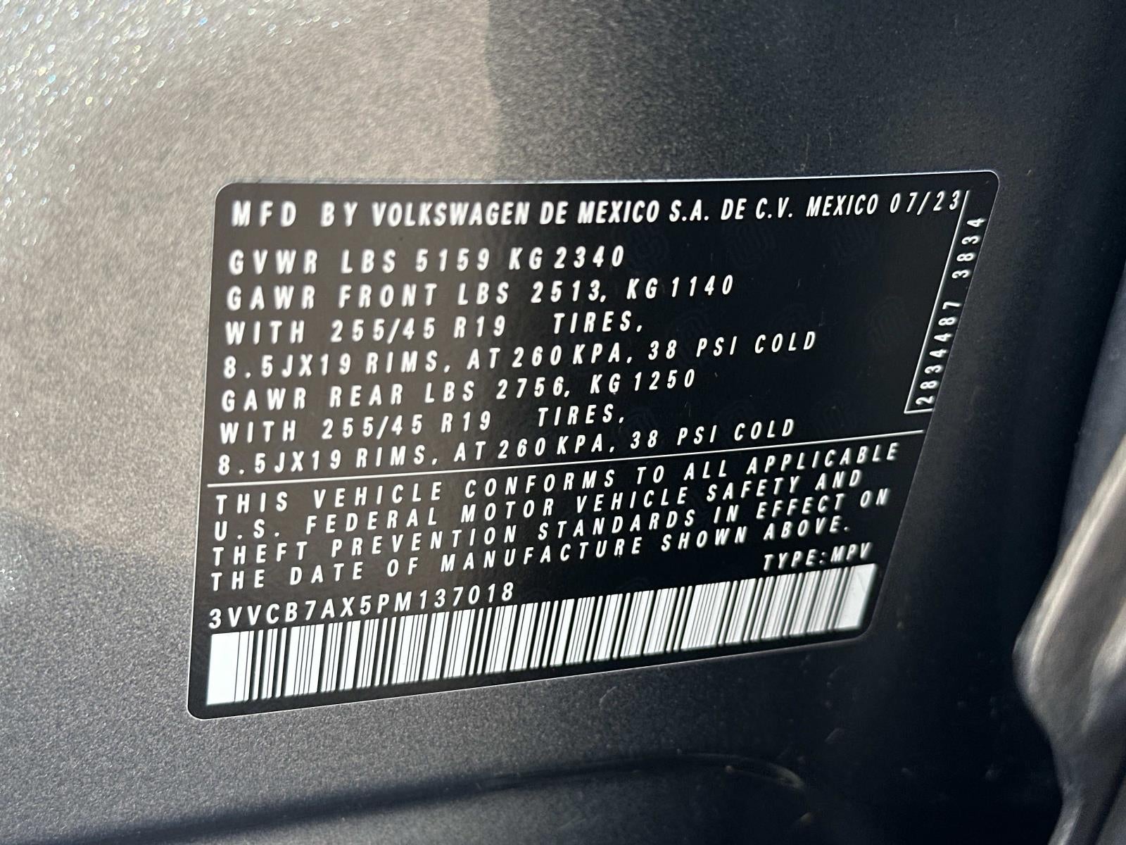 2023 Volkswagen Tiguan 2.0T SE R-Line Black FWD