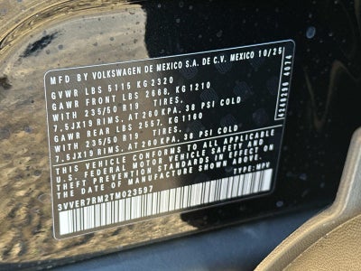 2026 Volkswagen Tiguan 2.0T SE 4MOTION