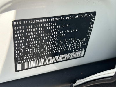 2025 Volkswagen Tiguan 2.0T SE 4MOTION