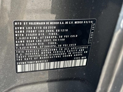 2026 Volkswagen Tiguan 2.0T SE