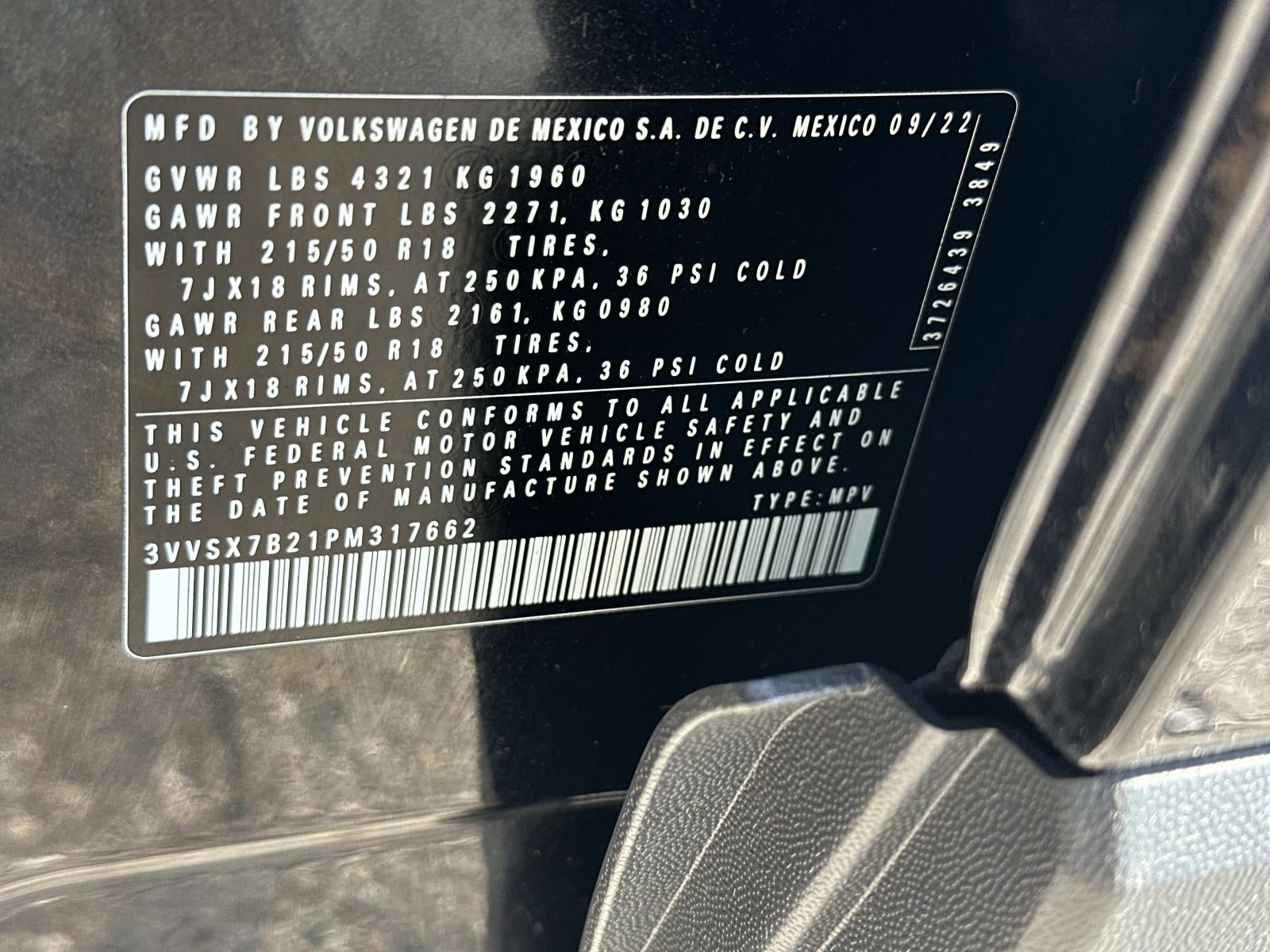 2023 Volkswagen Taos SE FWD