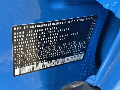 2026 Volkswagen Taos 1.5T SE