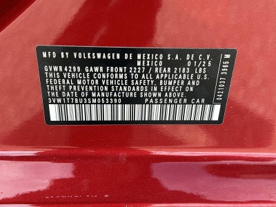 2025 Volkswagen Jetta GLI Autobahn Manual