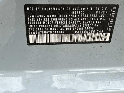 2026 Volkswagen Jetta GLI 2.0T Autobahn