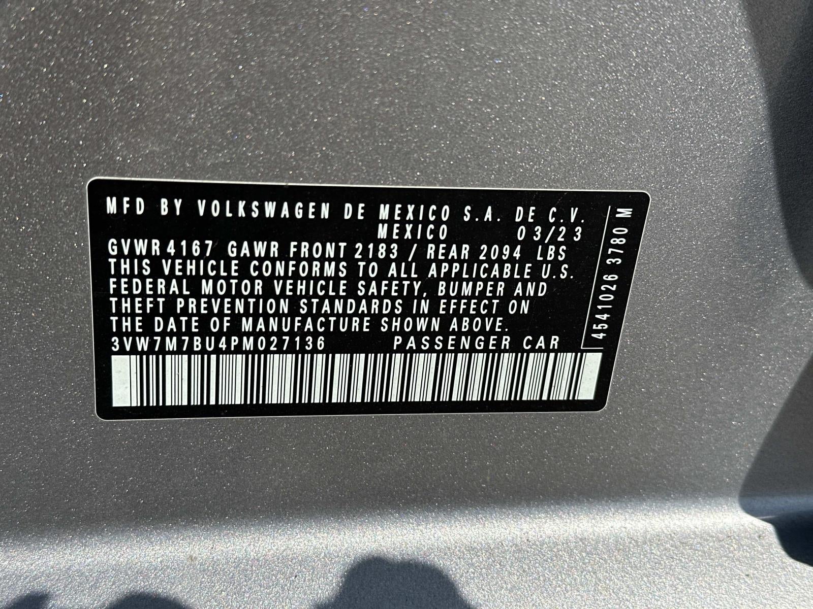 2023 Volkswagen Jetta SE Auto