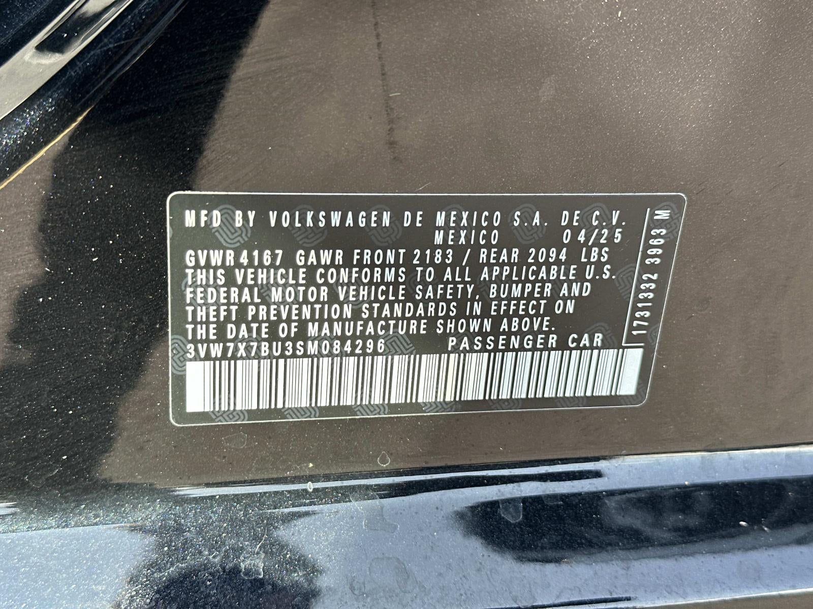 2025 Volkswagen Jetta SE Auto