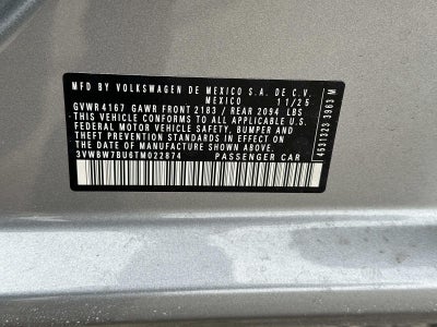 2026 Volkswagen Jetta Sport Auto