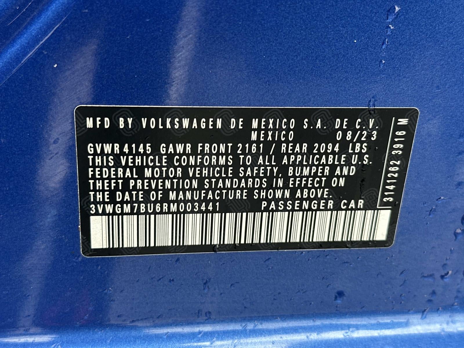 2024 Volkswagen Jetta SEL Auto