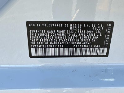 2026 Volkswagen Jetta 1.5T SEL