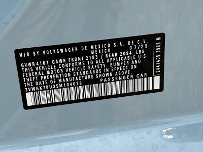 2025 Volkswagen Jetta SEL Auto