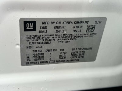 2018 Buick Encore AWD 4dr Preferred