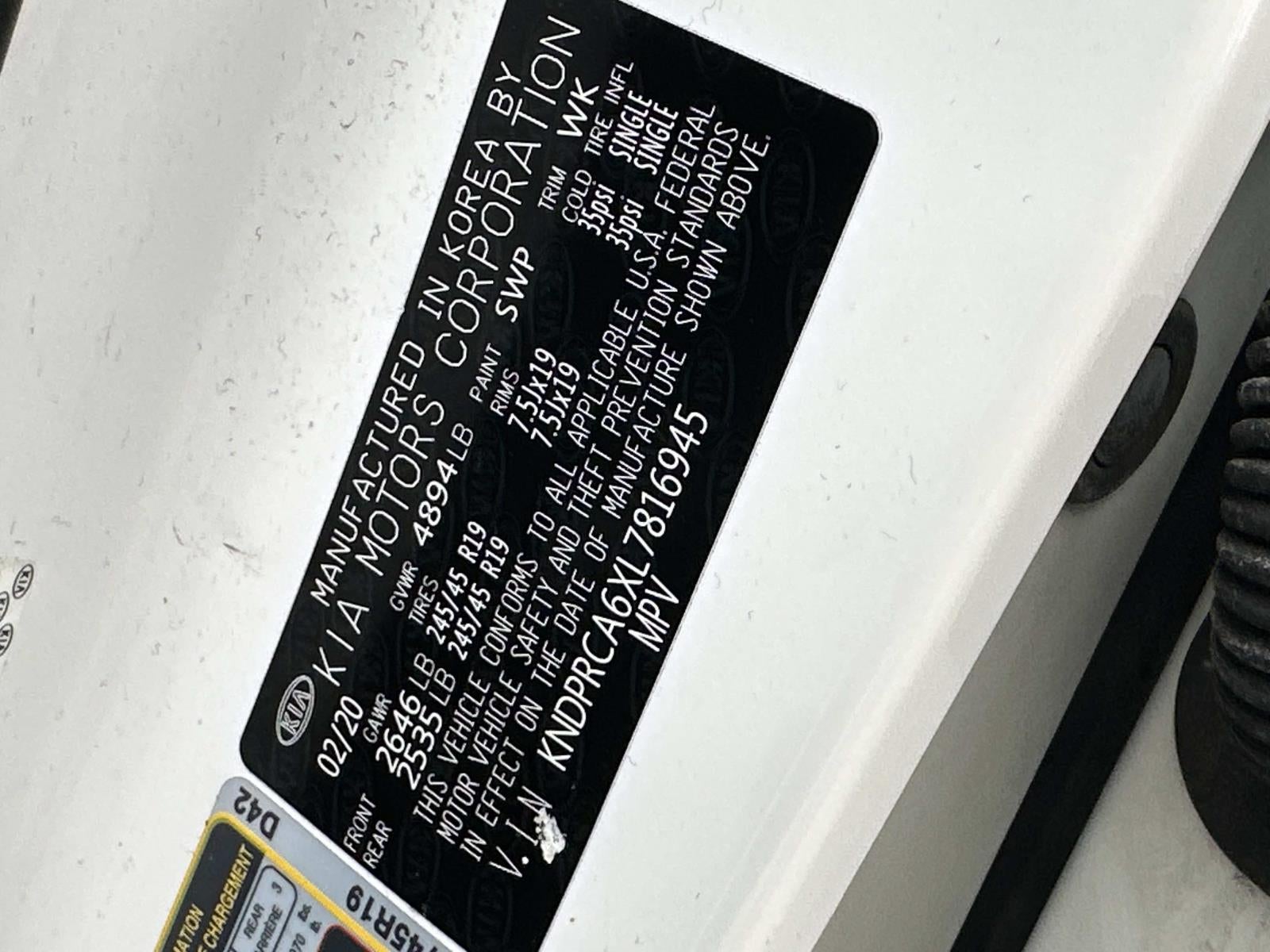 2020 Kia Sportage SX Turbo AWD