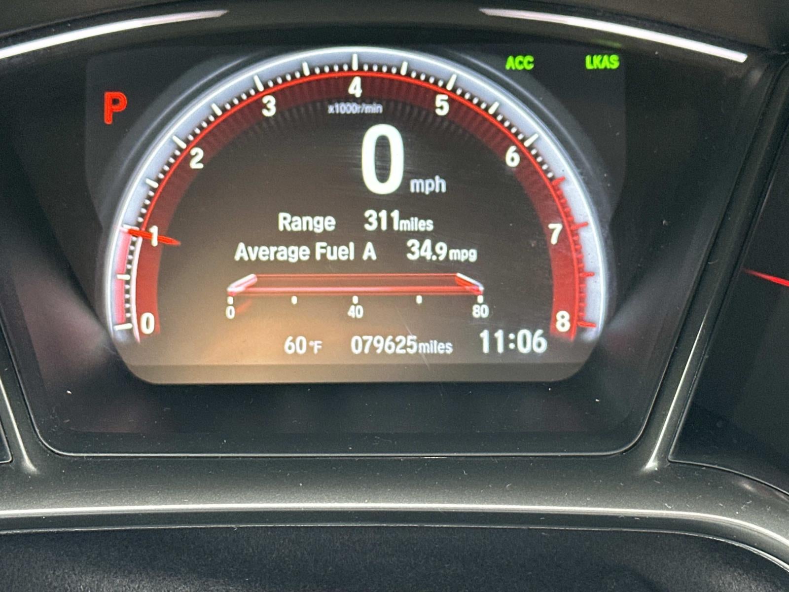 2017 Honda Civic Hatchback Sport Touring CVT
