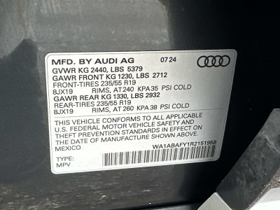 2024 Audi Q5 Premium 40 TFSI quattro