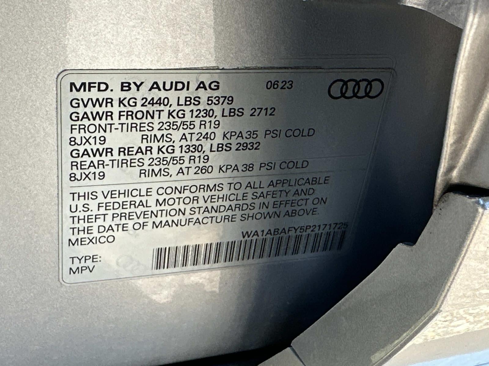 2023 Audi Q5 Premium 40 TFSI quattro